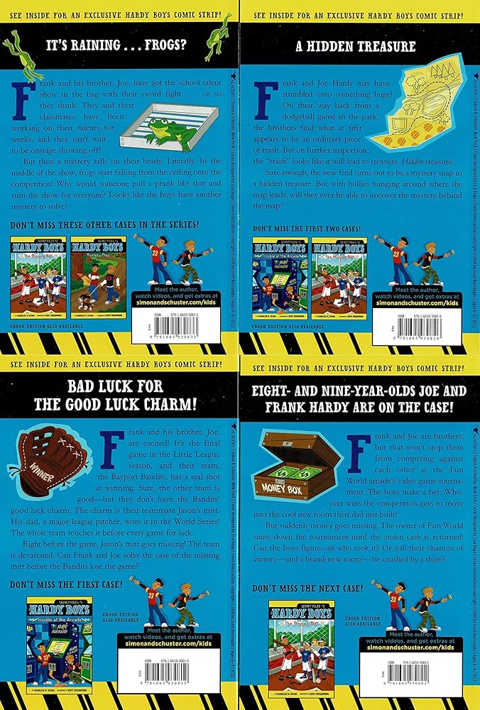 Mystery Map (The Hardy Boys Secret Files #3) [ペーパーバック] The Hardy Boys - Hopping Mad, Mystery Map, My Missing Mitt